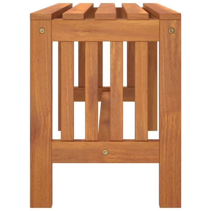 Sale 2026 Banc de jardin - BURKE - Banquette balcon - 80 cm - bois massif deucalyptus BB397