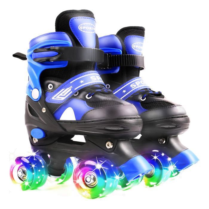 ROLLER IN LINE Patins à roulette Roller quad enfant Skate Rouleau d