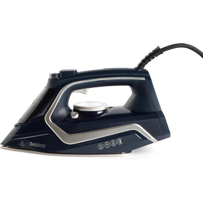 Fer à repasser vapeur - FEBEST - 2600W - Semelle antiadhésive en céramique - Contrôle variable de la température - Febest