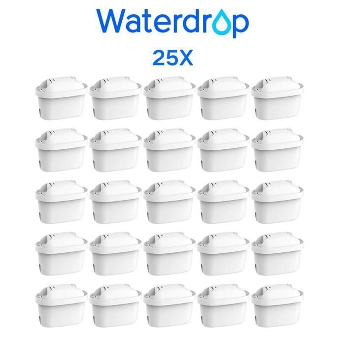 Waterdrop Wasserfilter Ersatz für Brita® Maxtra+® Plus Maxtra Pro® All-in-1 Kompatibel mit Brita® Marella® (25)