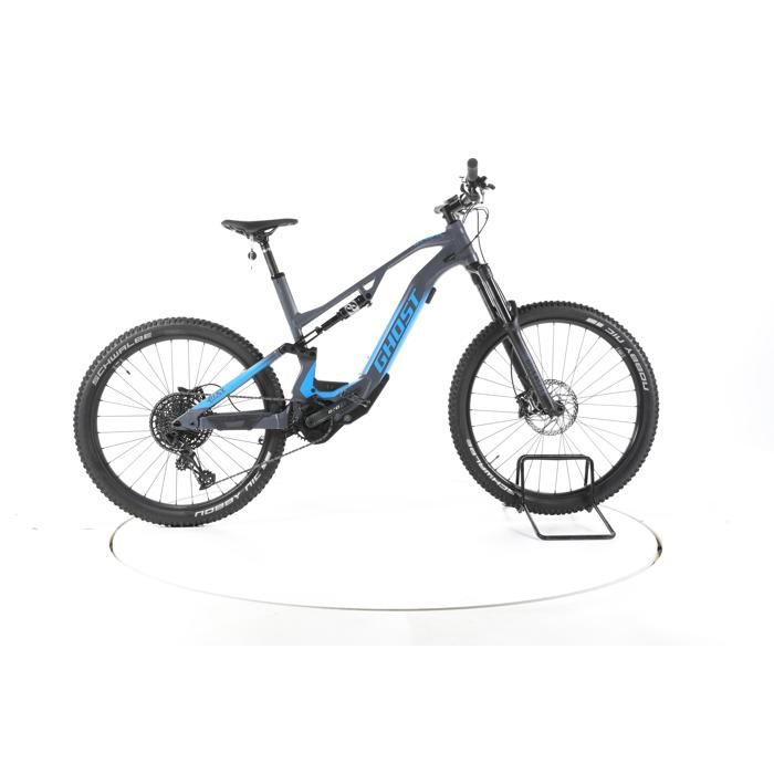 Vélo électrique - Ghost E-ASX 160 Essential AL - gris - VTT électrique tout suspendu - Bosch 625 Wh Reconditionné
