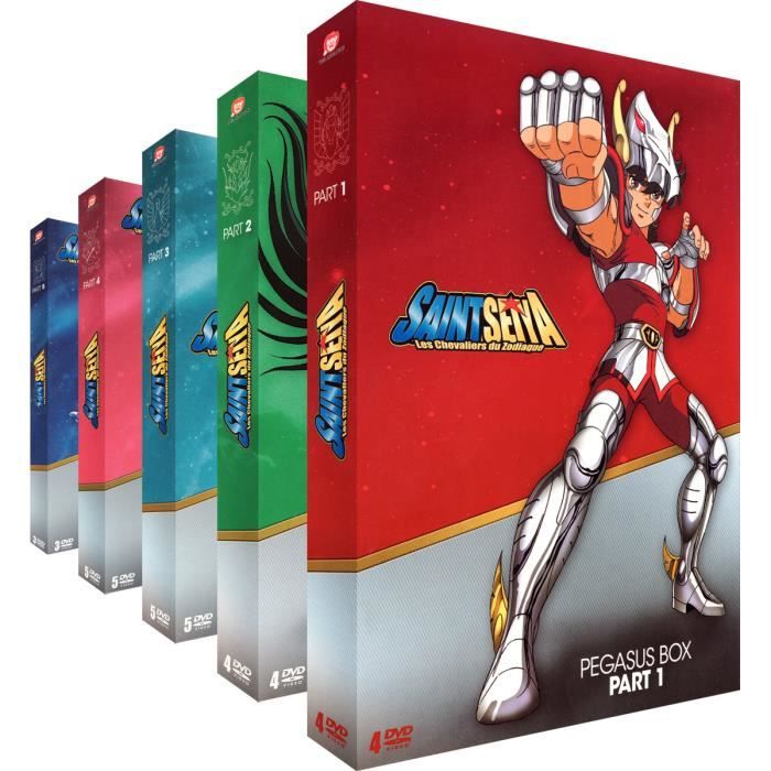 Saint Seiya Les Chevaliers Du Zodiaque Integrale Edition Collector 5 Coffrets 21 Dvd Cdiscount Dvd