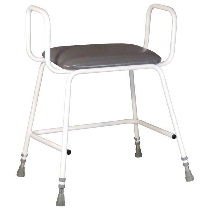 Tabouret bariatrique - AIDAPT - Torbay - Réglable en hauteur - Large cadre - Confort optimal Tabouret bariatrique - AIDAPT - Torbay - Réglable en hauteur - Large cadre - Confort optimal