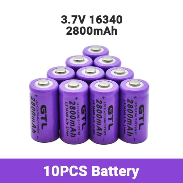 Accu 18650 Cigarette Electronique Batterie Rechargeable Li-Ion 14500 2800  MAh 3.7V - Pour Lampe Torche Et Gadgets, Neuve, Marque GTF Batterie Li-Ion  2800mAh