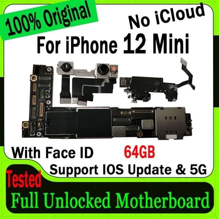 Carte Mère 64 Go + Face ID Pour IPhone X (origine Apple, Occasion Fonctionnelle)
