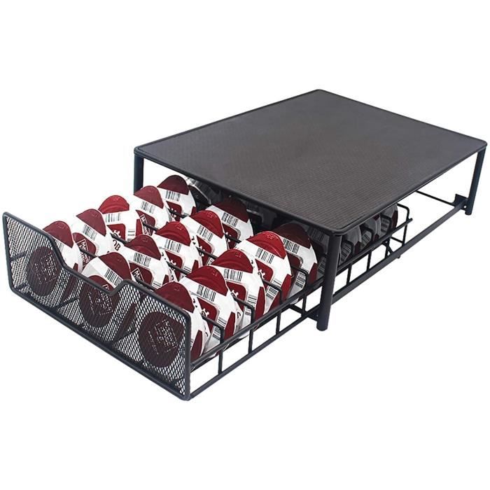 lyrlody Tiroir de Rangement pour Capsules de Café, Support pour 40