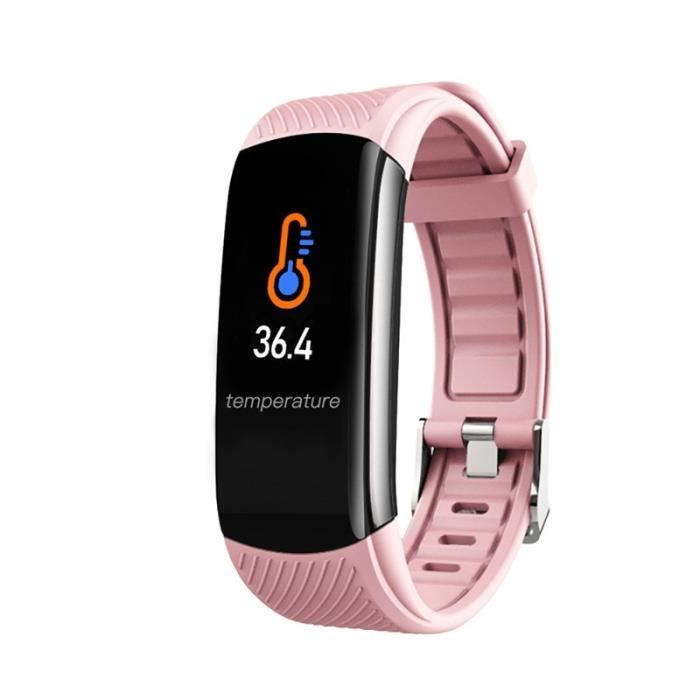 properLI Montre Connectée Femme Homme Multifonctions Montre Sport pour Running Bracelet Connecté Chronometre Plusieurs Modes Sport pour Android iOS
