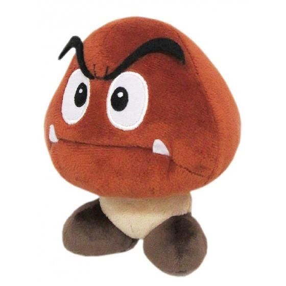 Peluche Super Mario Bros. Goomba15 cm marron Cdiscount Jeux Jouets