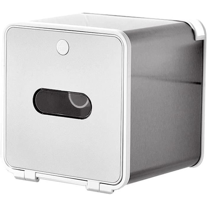 Porte Papier Wc Mural Support De Papier Toilette Porte-Rouleau Avec Plateau Auto-Adhésif De