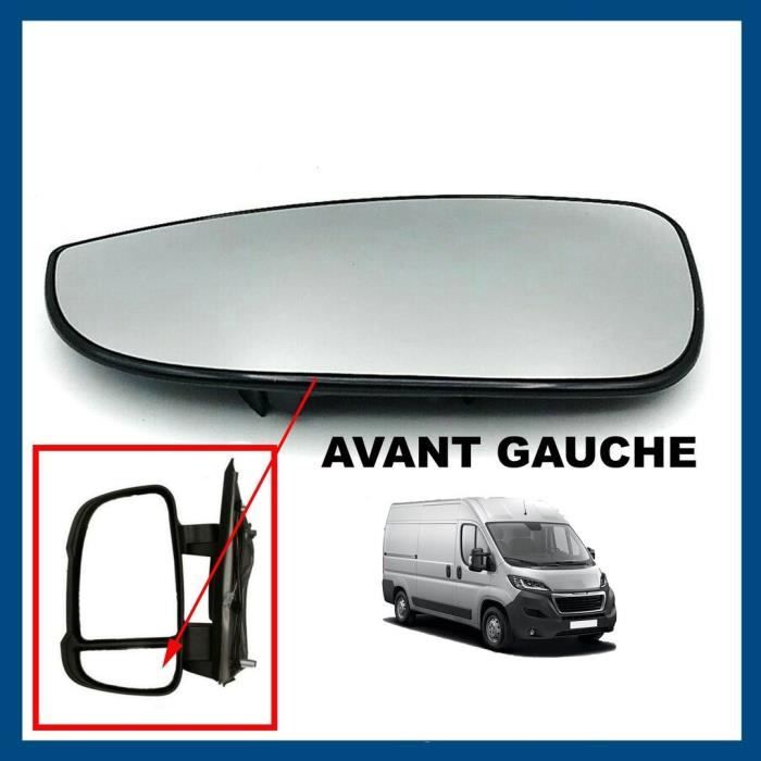 PETIT MIROIR INFERIEUR GAUCHE CONDUCTEUR CHAUFFANT PEUGEOT BOXER / CITROEN JUMPER / FIAT DUCATO