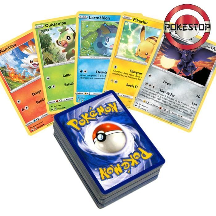 lot de 50 cartes française Pokémon toute collection !