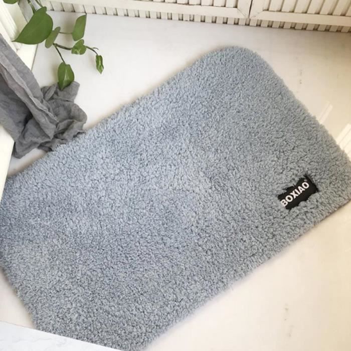 Lot De 3 Tapis De Bain Teints Par Nœuds Doux En Peluche Antidérapant Tapis De Salle De Bain
