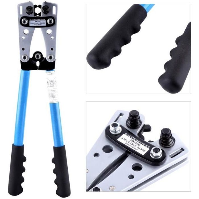 Pince A Sertir Professionnelle 6 50mm Hexagonale Outil De Sertissage Batterie Cosse De Cable Achat Vente Pince Electricien Pince A Sertir Professionne Cdiscount