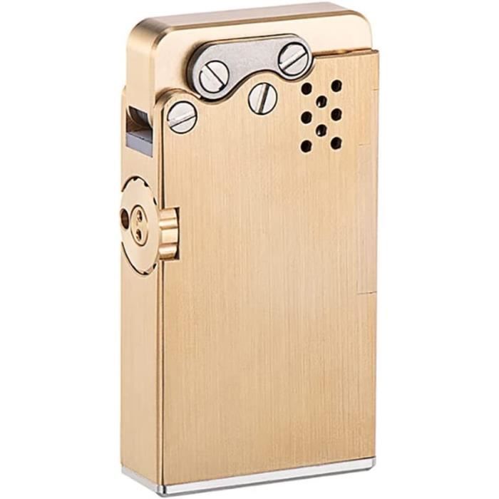 Briquets De Tranchée En Cuivre à Coquillages Colorés, Briquets à Pierre à Molette, Briquets à