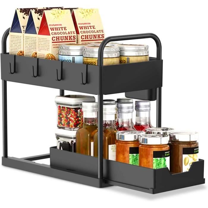 Sevenblue Lot De 2 Organiseurs De Rangeent Sous évier, Organiseurs