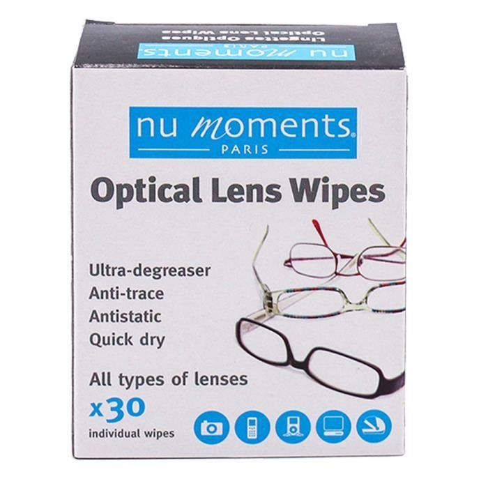 Lot de Lingettes nettoyantes pour verre lunettes écrans smartphone optiques