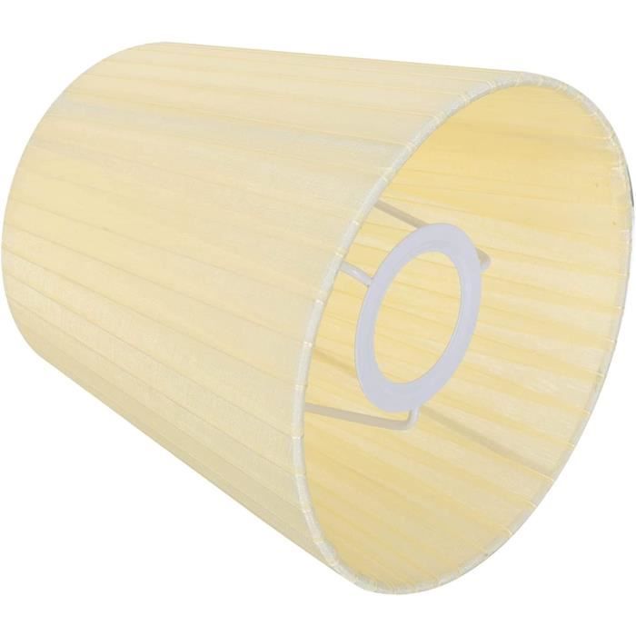 Abat-jour plissé pour lampe de Table sur pied - Dia-40cm - Red wine