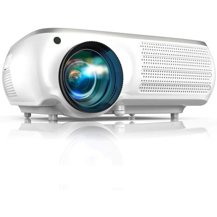 Vidéoprojecteur 7500 Lumen Video Projecteur Full HD 1080P Natif ...
