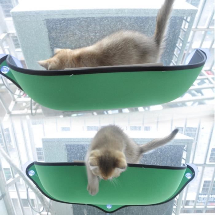 Ages4 Chat Hamac Aspiration Fenetre Seuil Cage Semi Circulaire Chat Litiere Nouveau Chat Fournitures Pet Lit Pour Accrocher Cdiscount