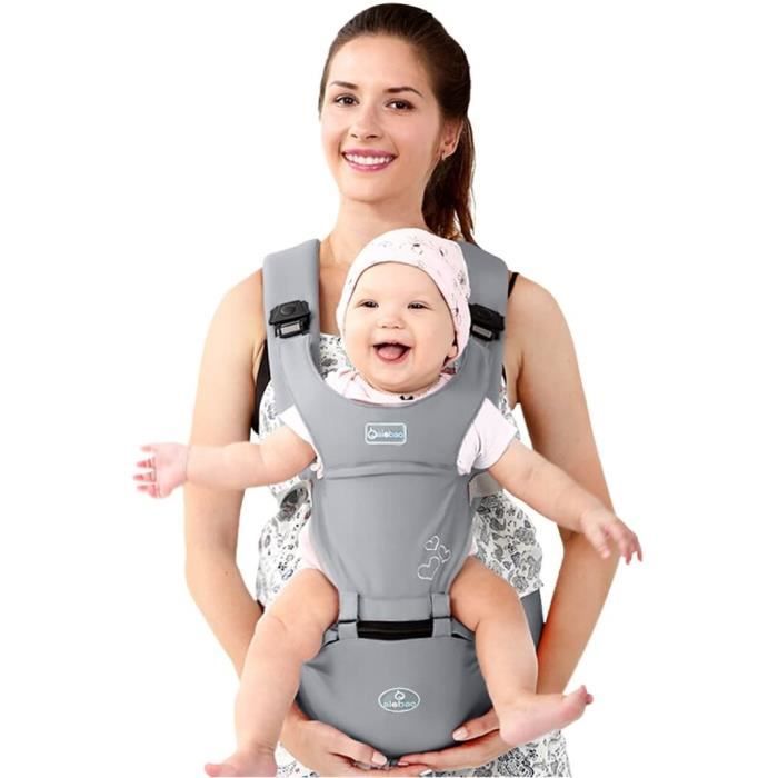 Porte-bébé ergonomique une épaule respirant réglable multicolor