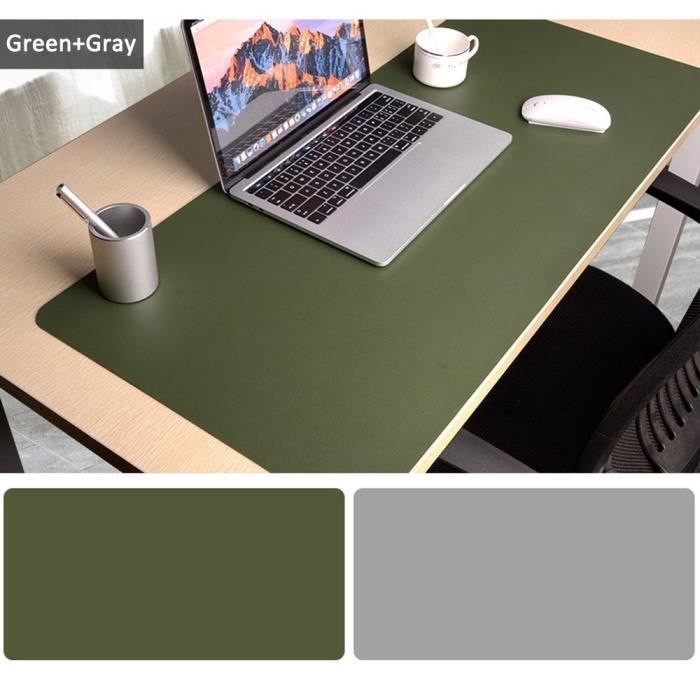 Tapis De Souris Bureau 900 X 400x2mm Ultra Mince Anti Derapant Et Etanche Pu Cuir Tapis De Bureau Super Portable Tapis De Bureau Prix Pas Cher Cdiscount