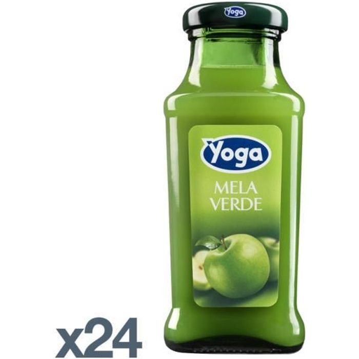 Yoga Jus De Pomme Verte 0ml X 24 Pcs Cdiscount Au Quotidien