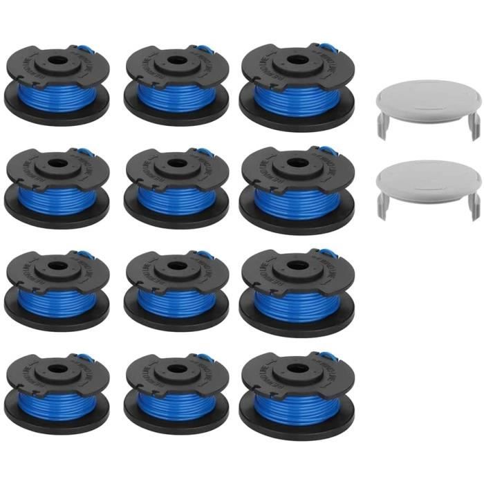 Housse De Rechange Pour Tête Débroussailleuse Speed Feed 400 - Compatible -225, -230, PAS-225, 2 Pièces