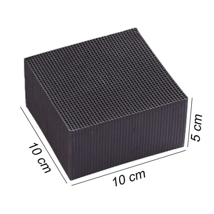 Cube Purificateur D'eau Pour Aquarium - Filtration Au Charbon Actif, écologique, Longue Durée - Pour Bassins, Aquariums, Abreuvoir Animaux (taille 10x10x10cm)