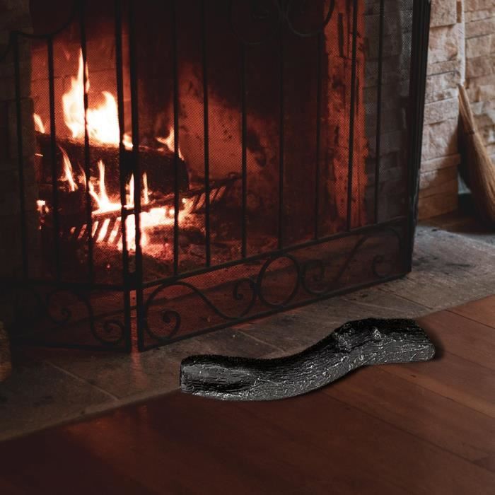 Bûches de bois en céramique, 4 pièces, fausse cheminée, feu au charbon — free download