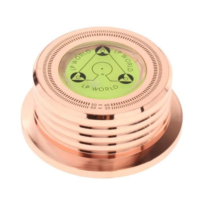 Lenco TTA-080SI - Stabilisateur vinyle avec effets lumineux RGB - Poids Lenco TTA-080SI - Stabilisateur vinyle avec effets lumineux RGB - Poids