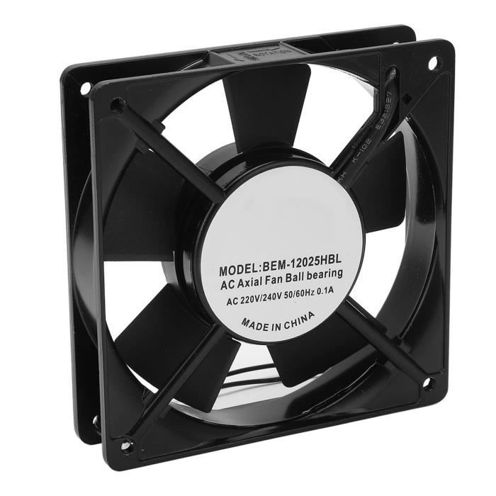 Ventilateur de reoidissement 6015 sans balais, 2 pièces, 5V 12V