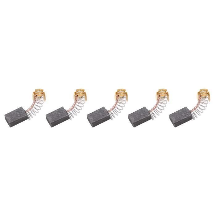 100 Balais De Charbon J435A – 6x6x12,5 Mm – Pour Moteur De Ventilateur Auto 12V/24V – Rechange