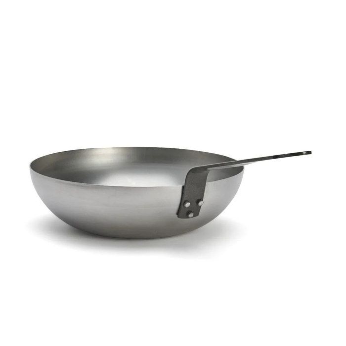 De Buyer Wok bombé en acier 24cm - 5617.24