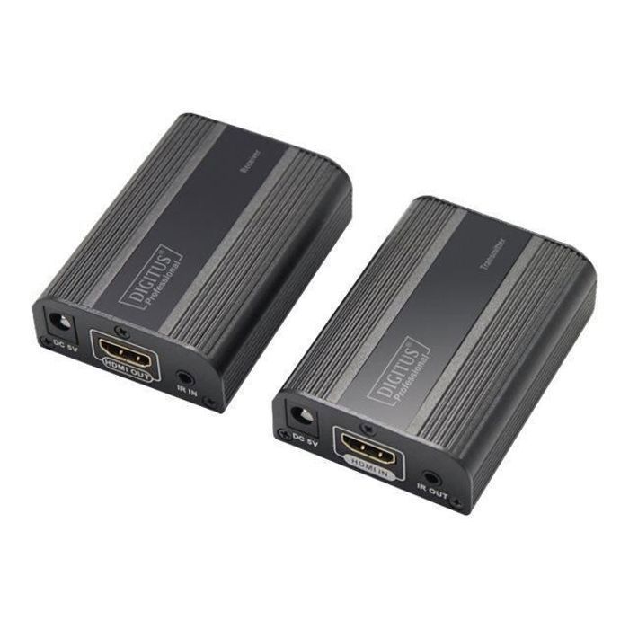 DIGITUS Professional DS-55204 4K HDMI Extender Set Prolongateur audio-vidéo jusqu'à 60 m