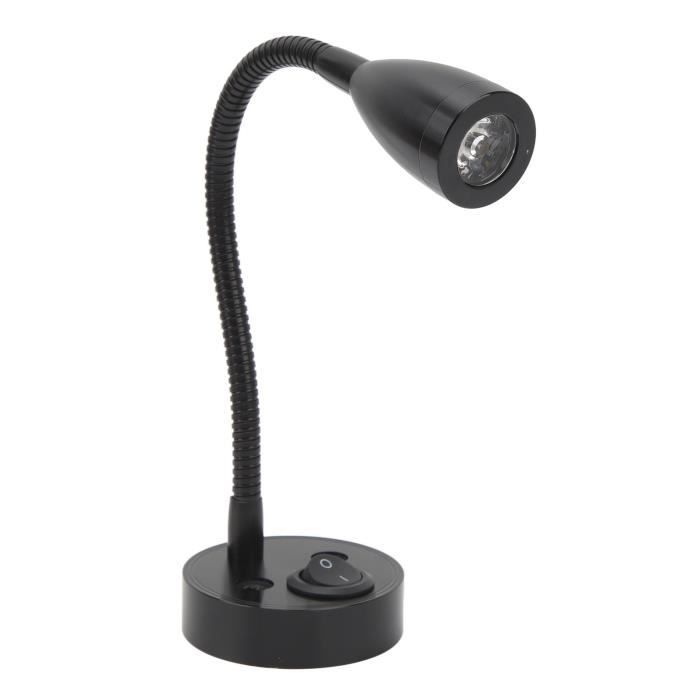 Lampe de chevet LED - DILWE - Dilwe Lampe de lecture RV - Flexible - Aluminium - 3000K