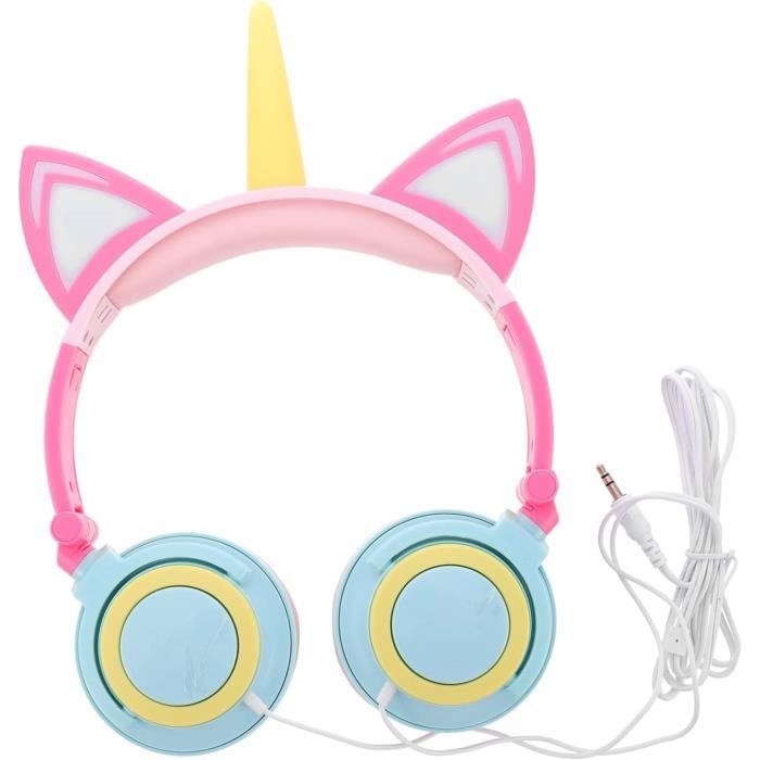 PartyKindom Bandeau amusant en corne de licorne - Accessoire pour cheveux - Accessoire de fête d'Halloween - Serre-tête licorne mignon PartyKindom Bandeau amusant en corne de licorne - Accessoire pour cheveux - Accessoire de fête d'Halloween - Serre-tête licorne mignon