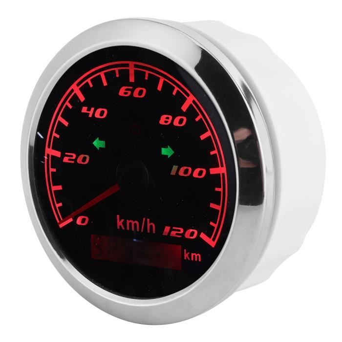 Compteur De Vitesse GPS 85mm 9-32V - Pour Voiture, Bateau, Moto - Précision Satellite, Installation Facile - 6