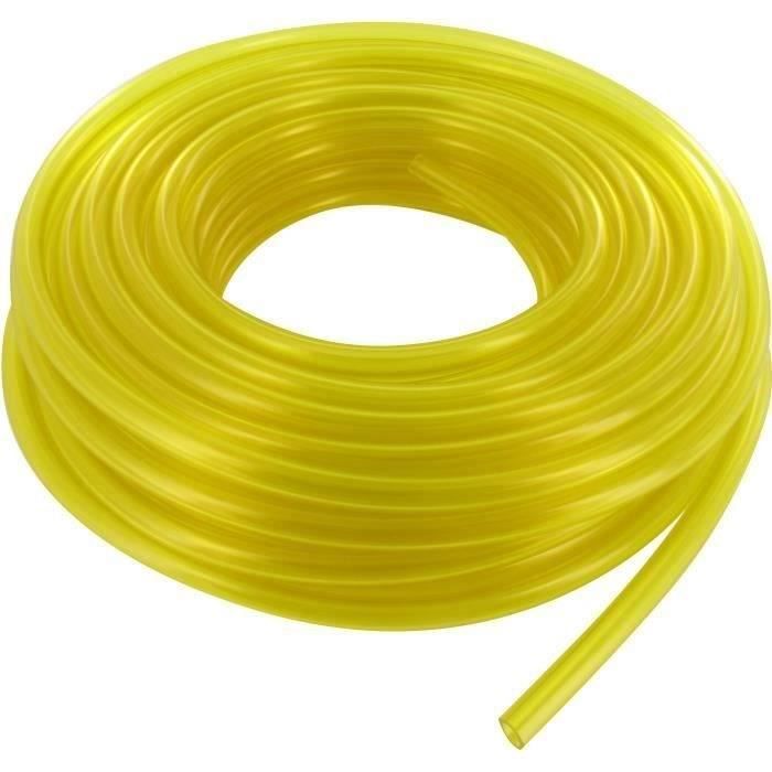 Durite jaune adaptable Spéciale carburant L: 15 m Ø: ext: 9mm Ø: int: 6,35mm