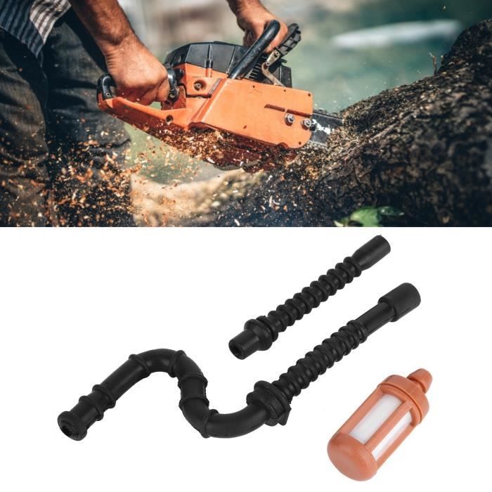 Tuyau D'essence Kit, 1 Mètre 8mm Conduite de Carburant avec 6 Pièces Tuyau D'essence Kit, 1 Mètre 8mm Conduite de Carburant avec 6 Pièces