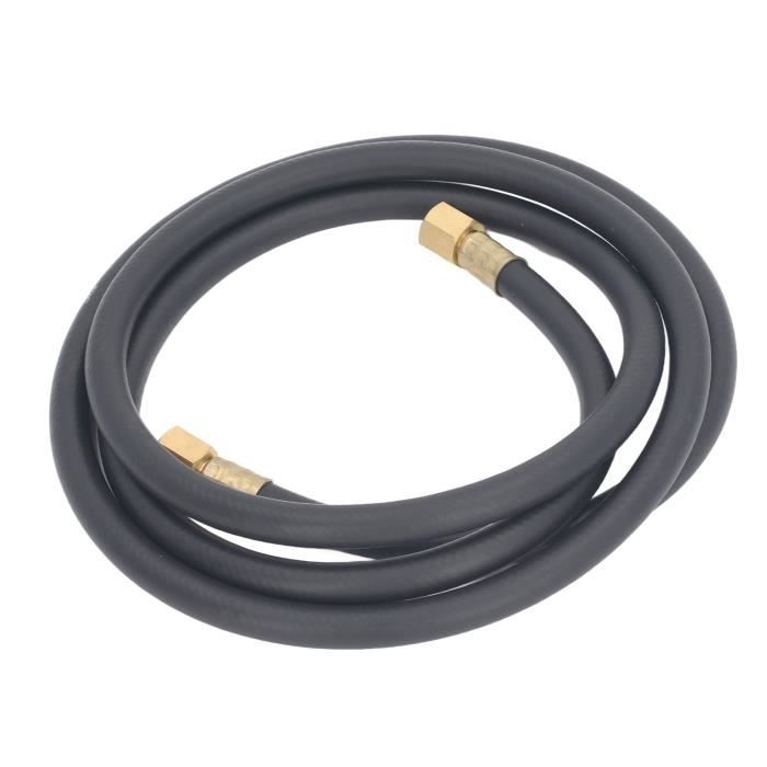 Tuyau Blindé Flexible DN19 3/4" UM X 3/4" UM Arc – 70 Cm – Made In Germany – Tresse Inox Galvanisée