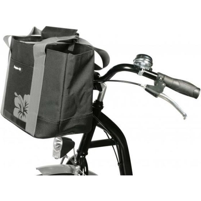 Hapo G : Panier avant shopping noir avec Fixation MTS