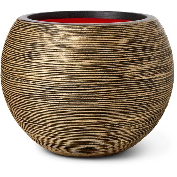 Vase boule CAPI EUROPE RIB NL 40 x 32 cm - vue 2