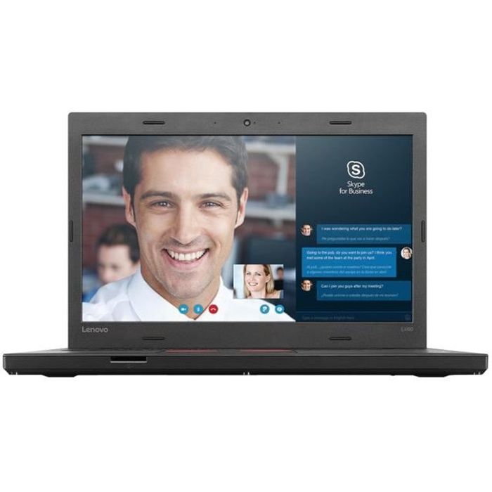 Lenovo ThinkPad L460 20FU Core i3 6100U – 2.3 GHz Win 7 Pro 64 bits (comprend Licence Windows 10 Pro 64 bits) 4 Go RAM 500 Go…