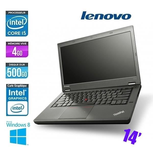 Top achat PC Portable LENOVO THINKPAD T440 CORE I5 - GRADE A pas cher