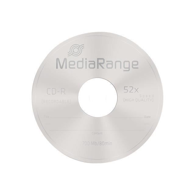 MediaRange 50 x CD R 700 Mo 80 min 52x spindle