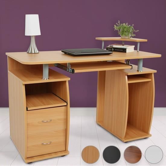 Bureau Avec Tablette Pour Clavier Coulissante 4 Couleurs Noir Achat Vente Bureau Bureau Avec Tablette Pour C Cdiscount