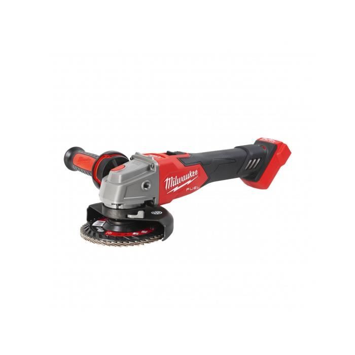 Meuleuse d'angle 125 mm M18 FSAGV125XB 0X MILWAUKEE interrupteur coulissant sans batterie 4933478436 - vue 2