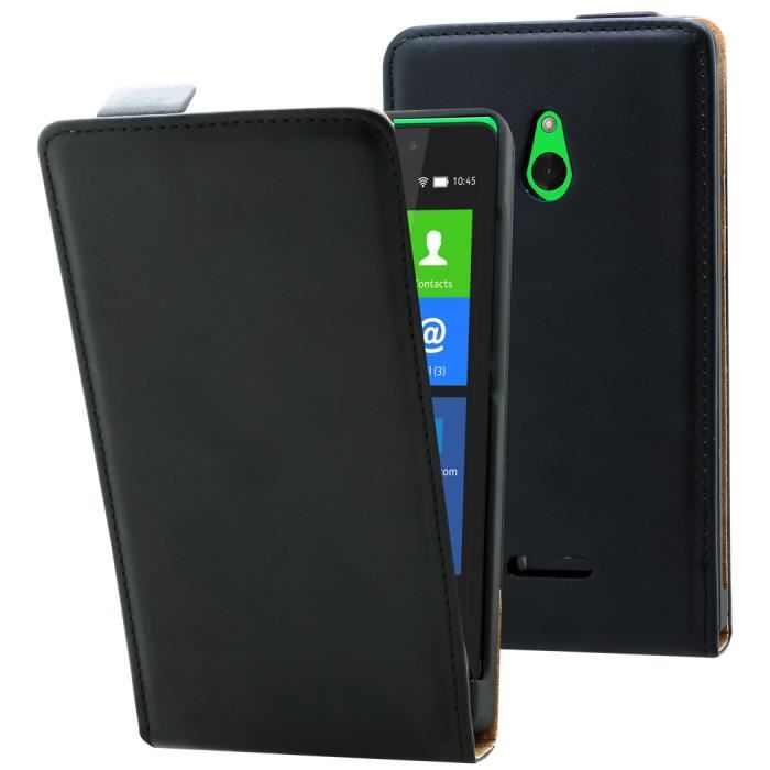 Étui Folio Slim Flip Noir Pour Nokia 3 - CP-303 - Protection Et Style - 3
