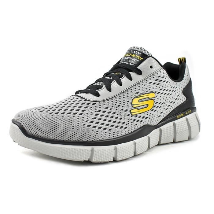 Skechers the Score Toile Chaussure de Gris - Cdiscount Sport