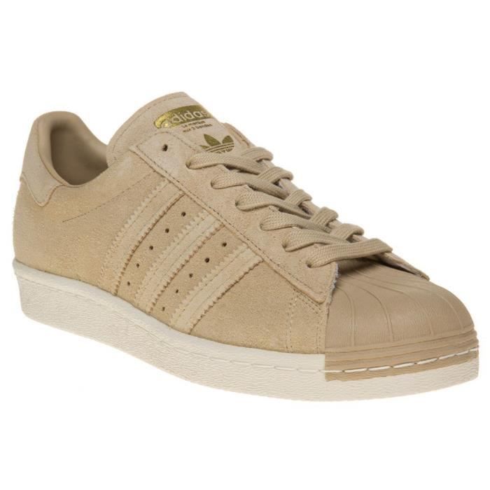 superstar metal toe homme brun